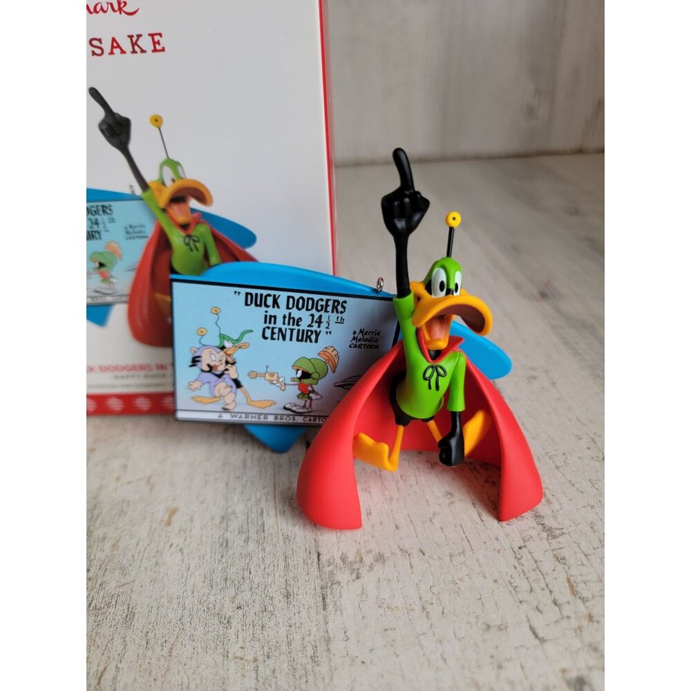 Hallmark Duck Dodgers‎ in the 24 1/2th century ornament Xmas